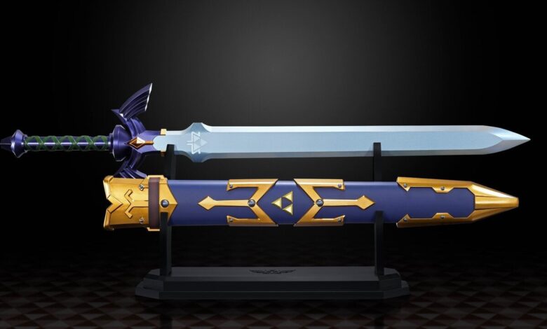 The Zelda Master Sword Replica joins the Tamashii Nation's 'Proplica' line in 2024