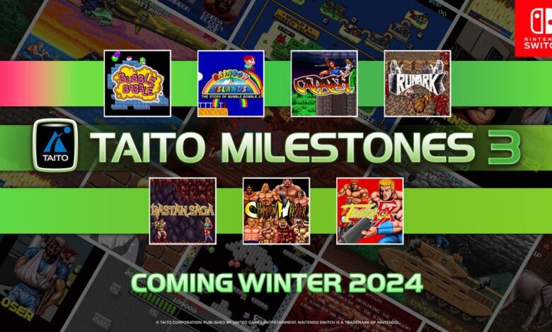Milestones Taito 3 Coming Winter 2024, First Game Series Revealed