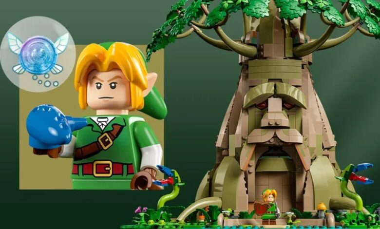 Poll: What are your first impressions of LEGO's 'Great Deku Tree' Zelda set?