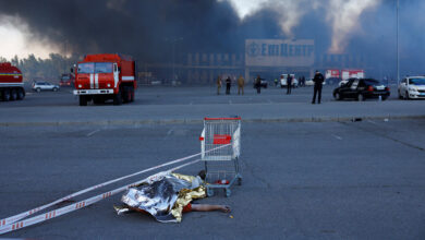 Russia bombed a hardware supermarket in Kharkiv, killing six people, Ukraine said