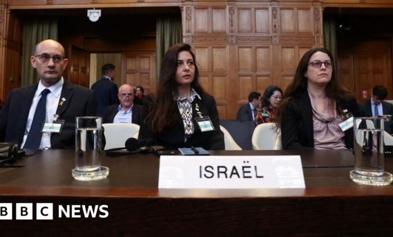 Israel accused South Africa of making false statements at the ICJ