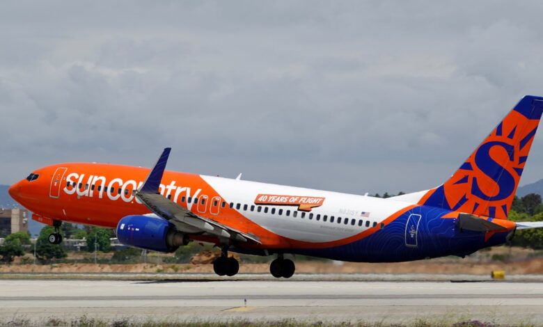 Sun Country adds 2 new routes, extending the schedule to April 2025