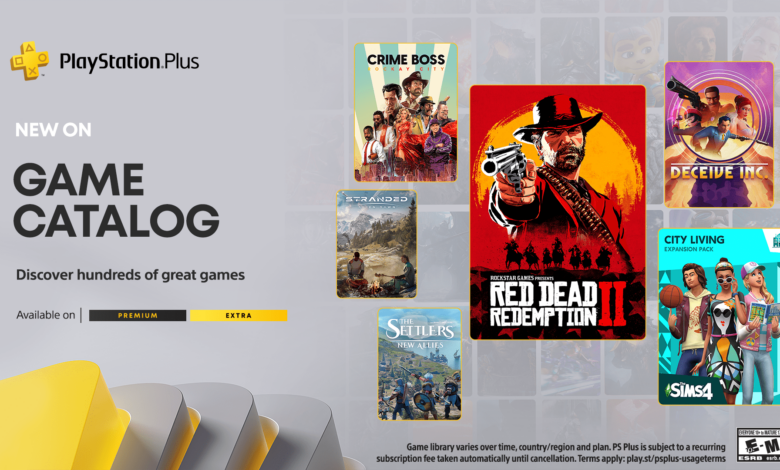 PlayStation Plus Game Catalog for May: Red Dead Redemption 2, Deceive Inc., Crime Boss: Rockay City and more