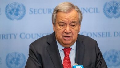 Guterres calls on Israel, Hamas to 'show political courage' and ensure a ceasefire