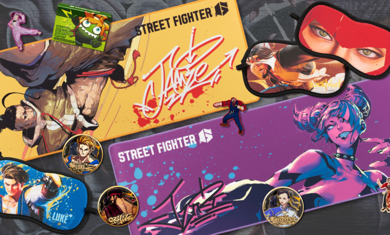 New Street Fighter 6 Merchandise Includes Character Eye Masks