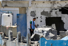 Middle East crisis: Israel strikes in central Gaza after deadly attack on shelter
