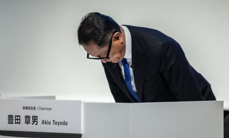 Toyota, Mazda, Honda, Suzuki shares fell in price after the safety scandal