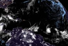Beryl strengthens into a hurricane in the Atlantic Ocean, forecast to become a major storm