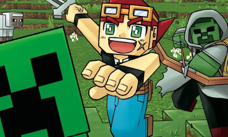 Minecraft: English Manga will launch in Spring 2025