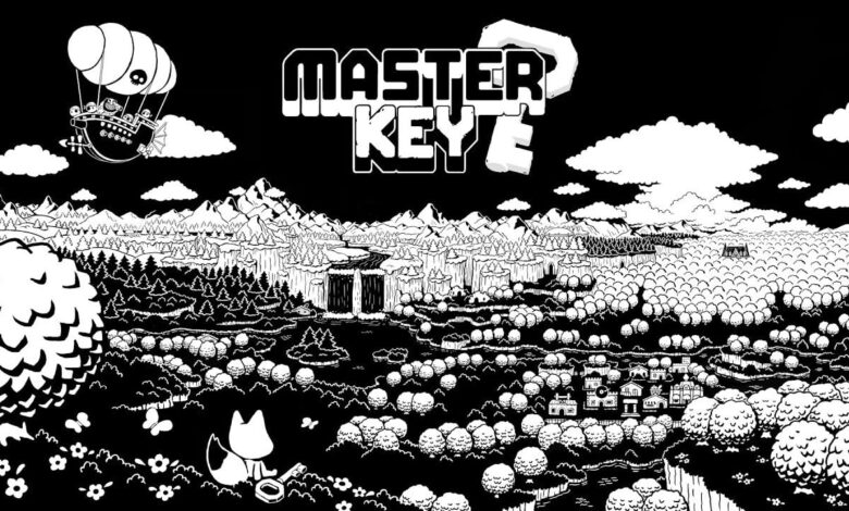 'Master Key' is an engaging monochromatic take on classic Zelda gameplay