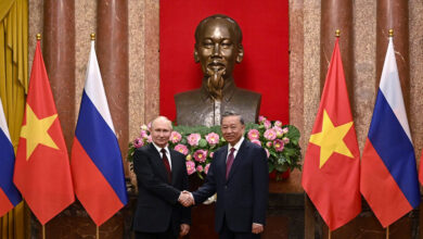 Why is Putin present in Vietnam?