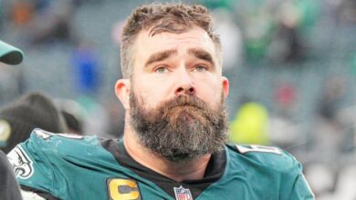 Jason Kelce goes viral after saying THIS about foot washing