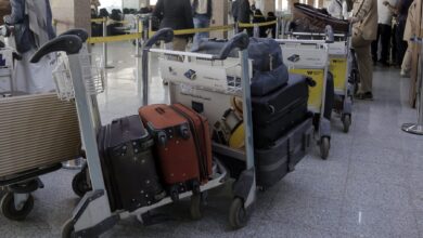Woman tracks lost luggage to Florida airport worker's home