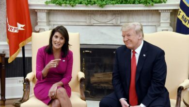 Nikki Haley burns last shred of dignity, tells her delegates to vote for Trump at convention he didn't invite her to