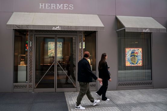 Hermes Bucks Luxury Slow Down With High Sales But Flags Weakness in China