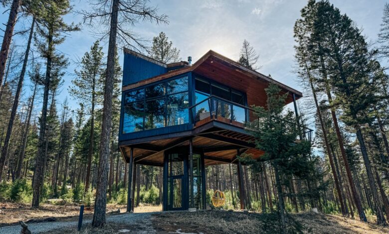 Luxury treehouses and fabulous food in the wilds of Montana: My stay at The Green-O