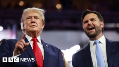 Trump appears with bandaged ear at Republican convention