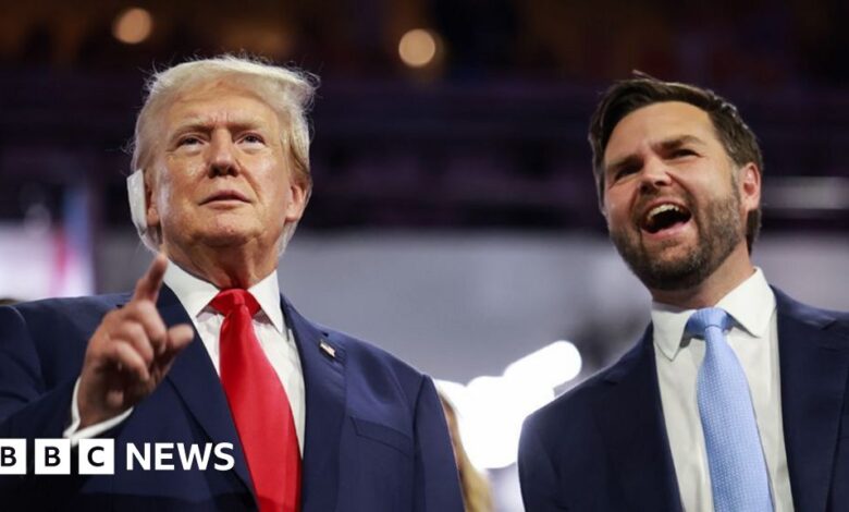 Trump appears with bandaged ear at Republican convention