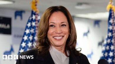 Kamala Harris wins enough support to clinch the Democratic nomination