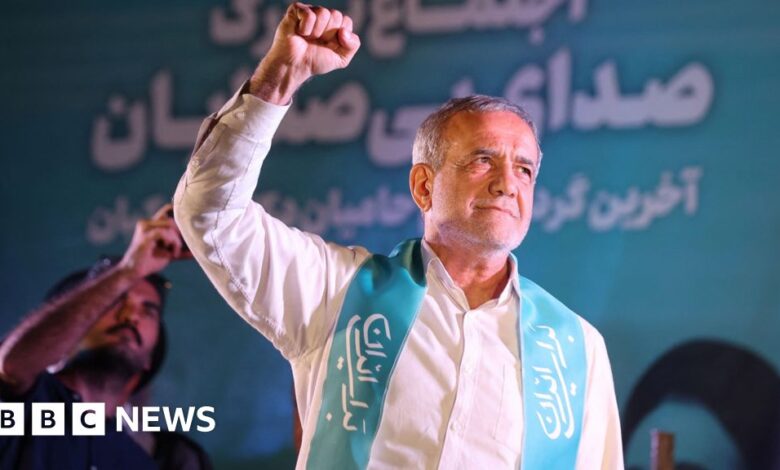 Reformist Massoud Pezeshkian elected new president