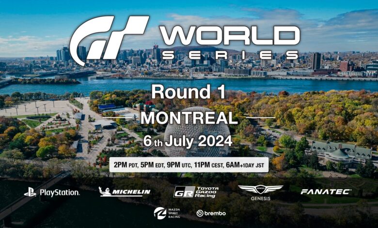 Gran Turismo World Series 2024 Series Round 1 takes place in Montreal July 6