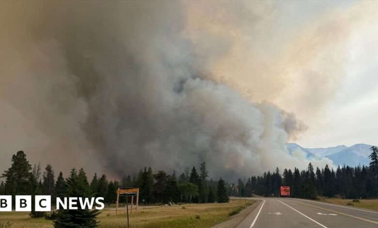 Rain and cool weather ease Jasper fires