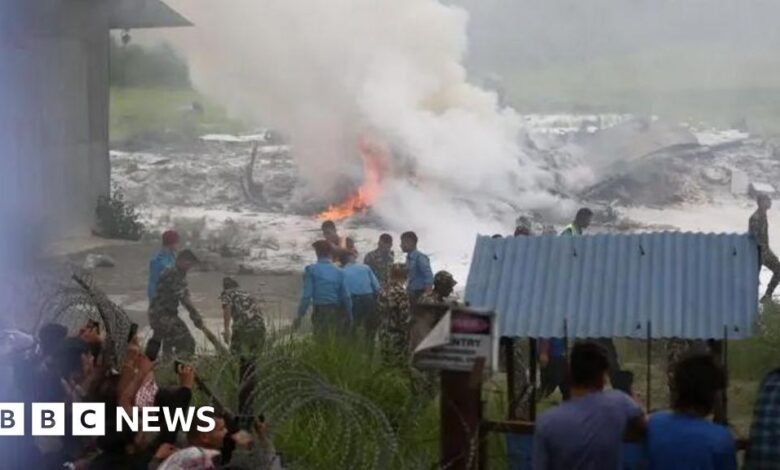 Sole pilot survives plane crash in Nepal