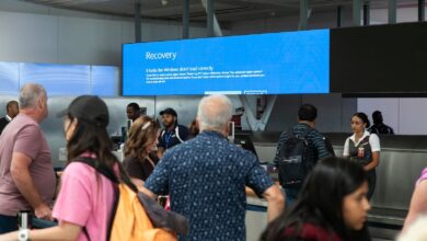 Delta and United flight cancellations rise a day after widespread global power outage