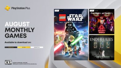 PlayStation Plus Monthly Games for August: LEGO Star Wars The Skywalker Saga, FNAF Security Breach, Ender Lilies: Quietus of the Knights 