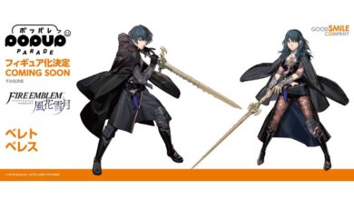 Male and Female Fire Emblem: Three Houses Byleth Figures Announced