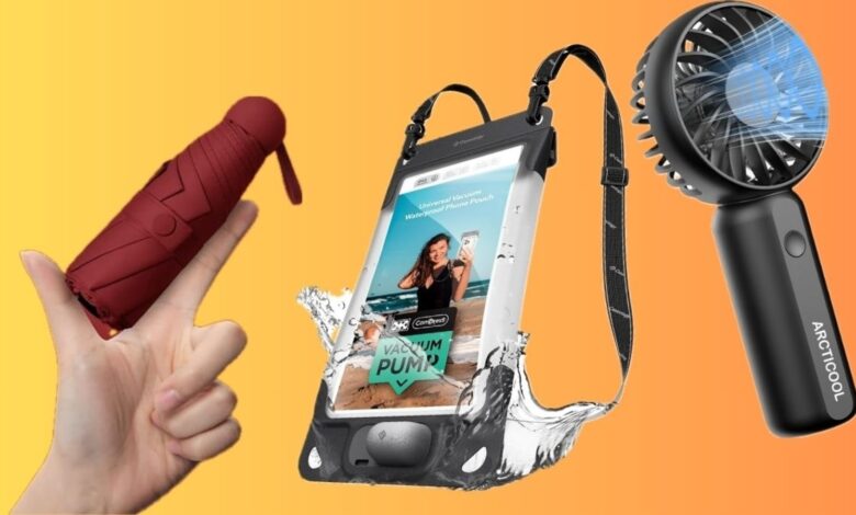 5 Rainy Season Gadgets on Amazon to Keep You Safe: Anti-Fog Stickers, Mini Umbrellas, and More