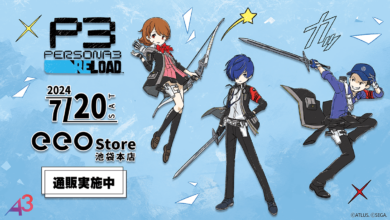 New Persona 3 Reload GraffArt Character Designs Merchandise Appears