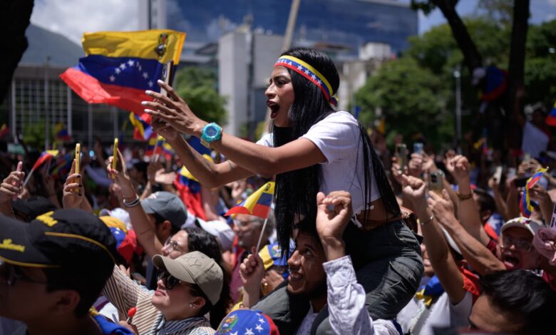 Venezuelans march against disputed election, arrests rise