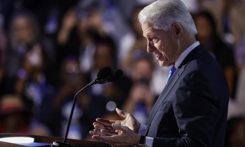 Bill Clinton Praises Kamala Harris, Mocks Trump's Narcissism