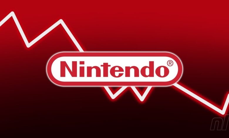 Nintendo's stock price plunges amid US recession fears