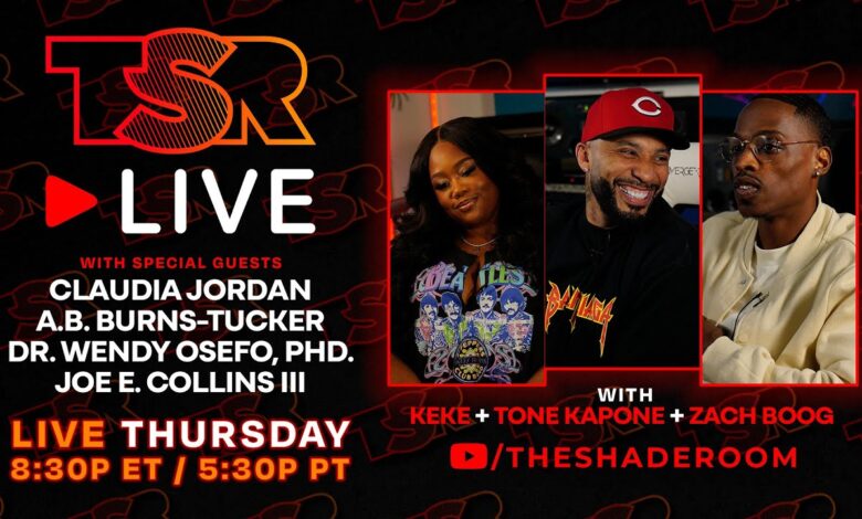 TSR Live with Claudia Jordan, AB Burns, Wendy Osefo and Joe E. Collins III