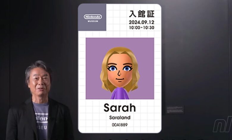 Tickets to the Nintendo Museum will include your Mii