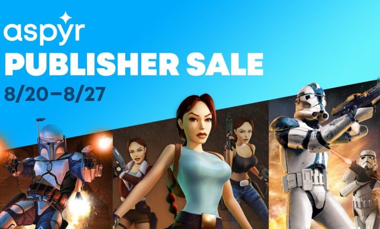 Aspyr Publisher Switch Sale, Up to 95% Off - Star Wars, Tomb Raider and More