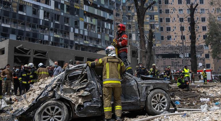 UN official highlights rising casualties in Ukraine war, growing threat of 'nuclear incident'