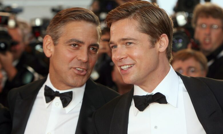 George Clooney's emotional speech about Princess Diana's death started his friendship with Brad Pitt