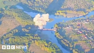 Ukraine says second Russian bridge destroyed in airstrike