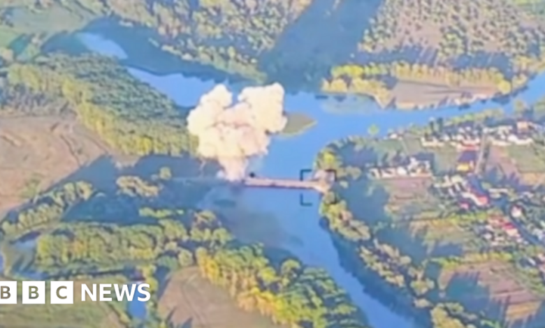 Ukraine says second Russian bridge destroyed in airstrike