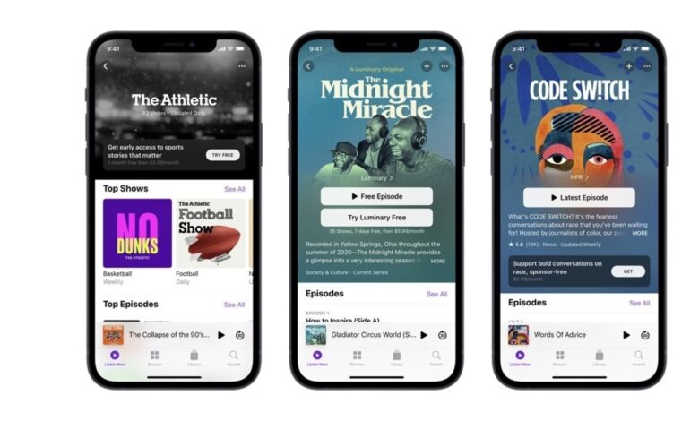 The Apple Podcasts web app for desktop browsers is now available: Learn what it is and how it works