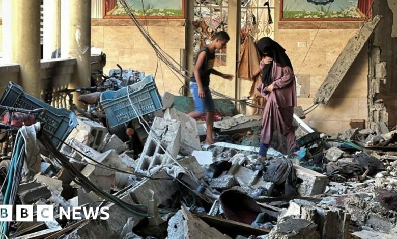 Dozens of people are believed to have been killed in an Israeli airstrike on a school building.