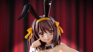 Haruhi Suzumiya Bunny Suit Girl Figure Arrives Next Year