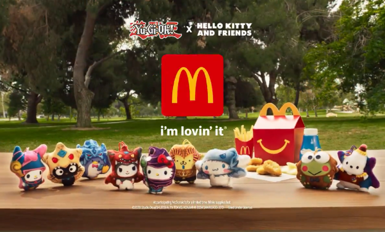 yu-gi-oh sanrio happy meals