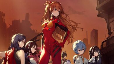 NIKKE Evangelion Asuka, Mari, and Rei Profiles and Costumes Shared