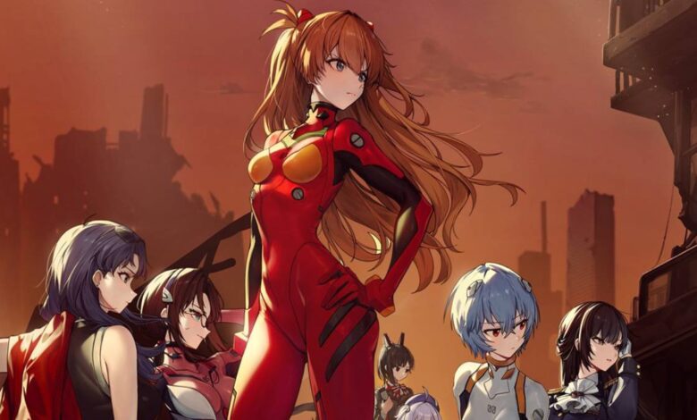 NIKKE Evangelion Asuka, Mari, and Rei Profiles and Costumes Shared