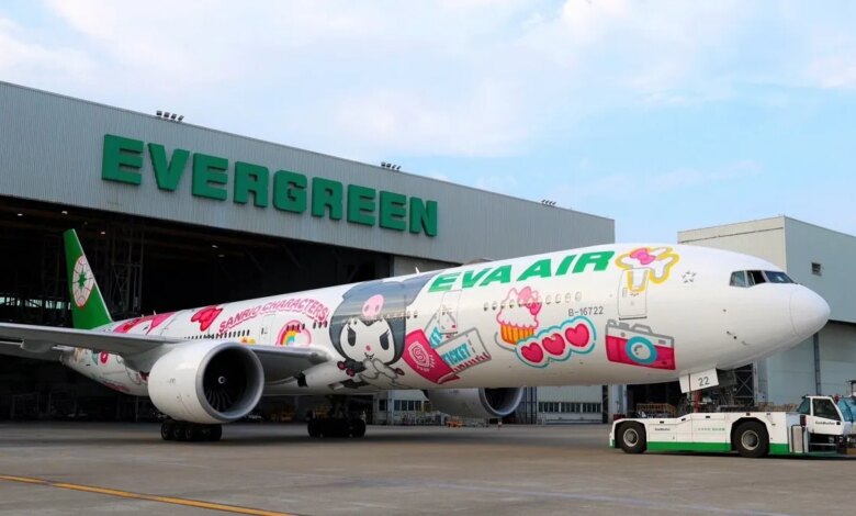 hello kitty eva air jet