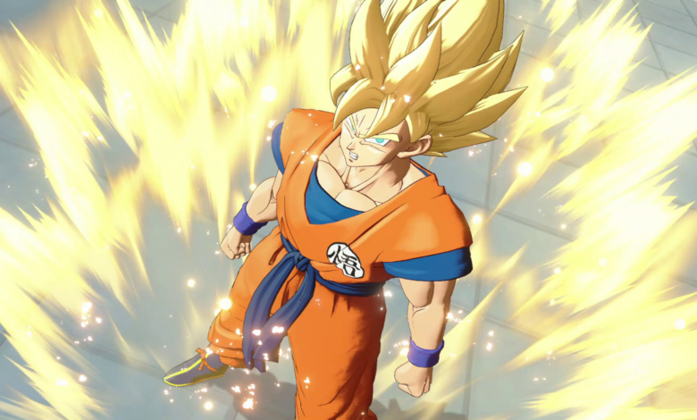 Super Saiyan Goku in Dragon Ball Project Multi open beta